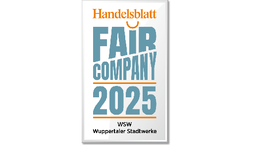 Logo der Auszeichnung Handelsblatt Fair Company 2025 fuer WSW