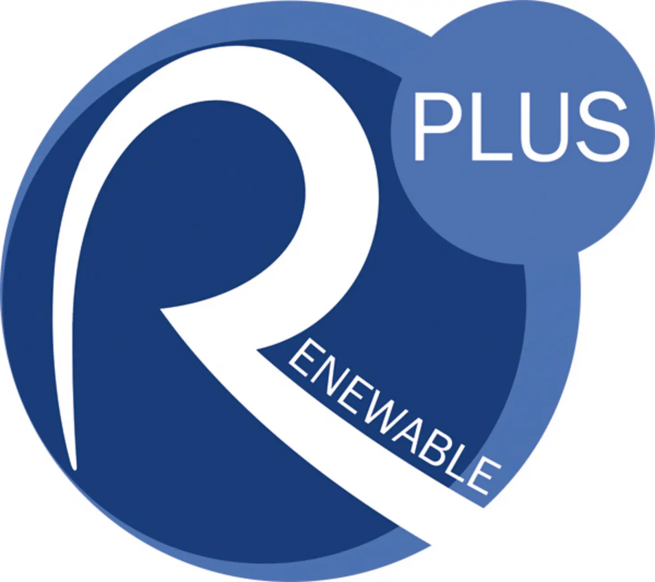 Logo der Renewable Plus Auszeichnung