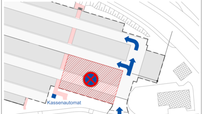 Sperrflaeche Carnaper Platz 06 bis 14 Oktober 2024